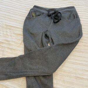 Gray Tapered Sweatpants with Drawstring Waist BNWT size S. hip hop style